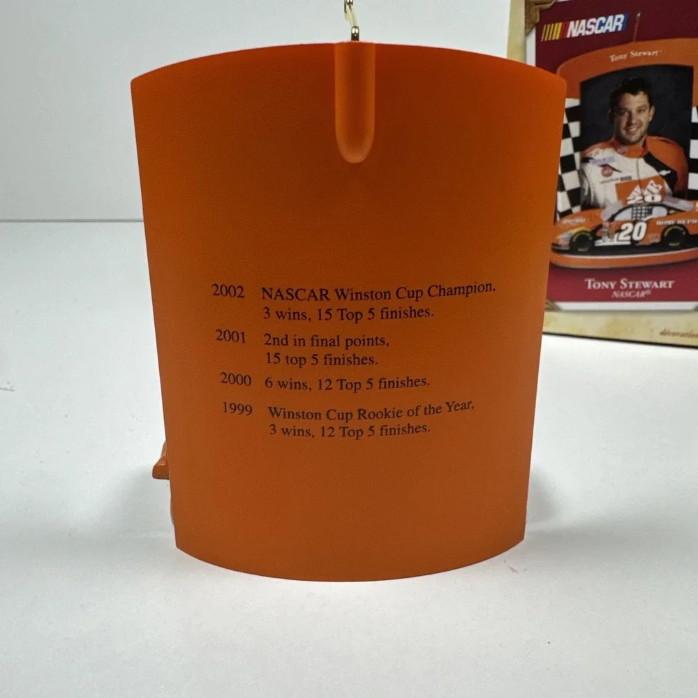 2004 Hallmark Keepsake Tony Stewart #20 Home Depot NASCAR Ornament
